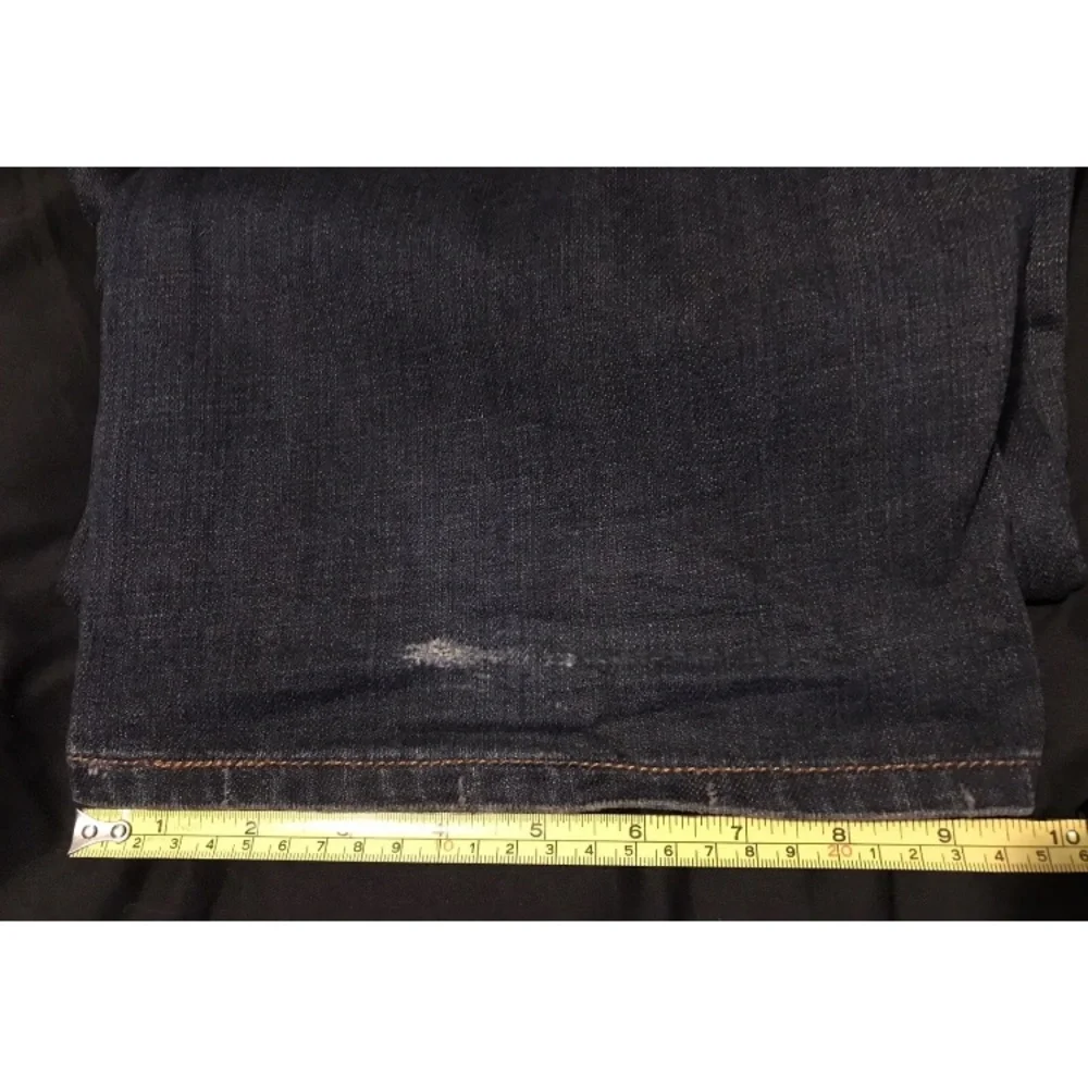 Vintage Marc Ecko Cut & Sew Regular Distressed Denim Jeans 34x32 Nyc Rlx Stadium - Picture 7 of 10